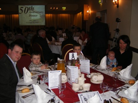 A special 50th Anniversary Dinner was held in the Magherabuoy House Hotel (Portrush) on Friday 9th February 2007. Many past members and friends joined with the congregation at this special event.