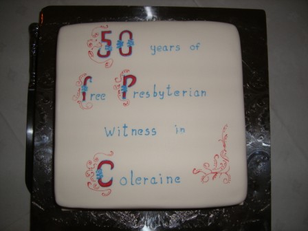 A special 50th Anniversary Dinner was held in the Magherabuoy House Hotel (Portrush) on Friday 9th February 2007. Many past members and friends joined with the congregation at this special event.