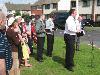 This summer the Youth Fellowship held open-air outreach services in a number of locations in the Coleraine area. These included Castleroe, Windyhall, Portballintrae, Coleraine Town Centre and Ballyhome. Various members and friends of the Youth Fellowship took part in the meetings.
