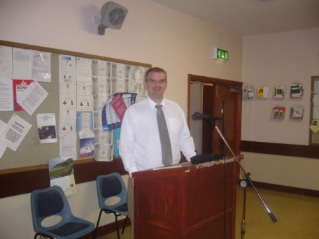 From Monday 25th - Friday 29th September 2006 the Youth Fellowship held a Special Series of Seminars entitled 'The Real Meaning of Life' in Windyhall Community Centre, Coleraine.  Much work was done by the young people in preparation for this event.  Each evening a different speaker recounted their life experience to the assembled crowd.