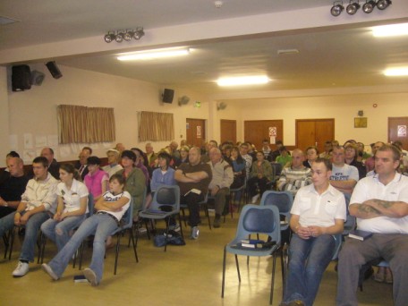 From Monday 25th - Friday 29th September 2006 the Youth Fellowship held a Special Series of Seminars entitled 'The Real Meaning of Life' in Windyhall Community Centre, Coleraine.  Much work was done by the young people in preparation for this event.  Each evening a different speaker recounted their life experience to the assembled crowd.