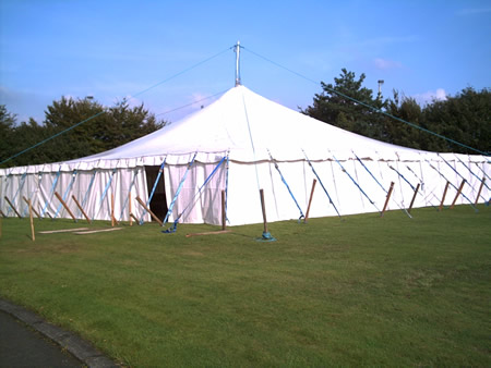 From 11th - 15th  September Coleraine Free Presbyterian Church held a children�s tent mission on the church grounds.  Mr Colin Tinsley, a youth worker with the Free Presbyterian Church conducted the meetings.  During his visit to Coleraine Colin Tinsley had opportunity to visit some eleven primary schools in the area and took part in their Assemblies.  <br><br>The mission culminated with a special family night in the tent on Sunday evening 17th September.  Many parents and friends came along to this service where each child who had attended the mission was presented with a Bible to commemorate the special children�s outreach.<br>
