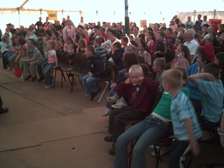 From 11th - 15th  September Coleraine Free Presbyterian Church held a children�s tent mission on the church grounds.  Mr Colin Tinsley, a youth worker with the Free Presbyterian Church conducted the meetings.  During his visit to Coleraine Colin Tinsley had opportunity to visit some eleven primary schools in the area and took part in their Assemblies.  <br><br>The mission culminated with a special family night in the tent on Sunday evening 17th September.  Many parents and friends came along to this service where each child who had attended the mission was presented with a Bible to commemorate the special children�s outreach.<br>